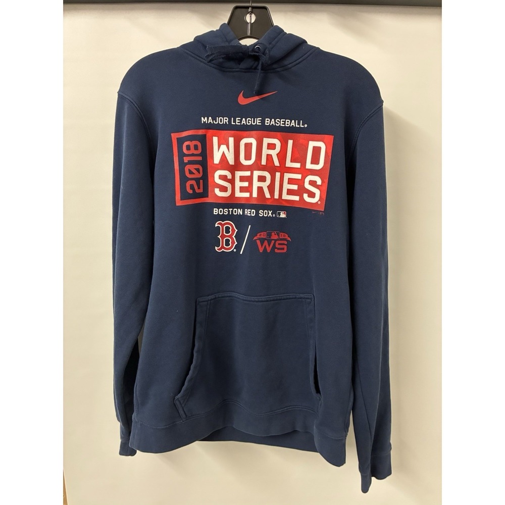 Men's Nike Boston Red Sox Hoodie Size M Blue